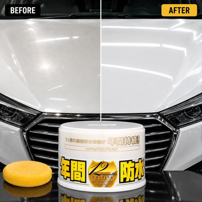 Soft99 Fusso Coat 12 Months Wax for Light Cars - 200g