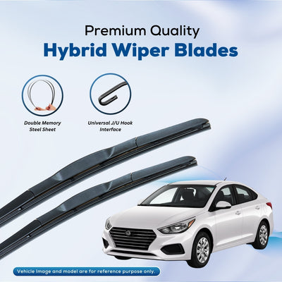 For Hyundai Elantra/Accent  ELPIS® Premium Quality Hybrid Wiper Blades.