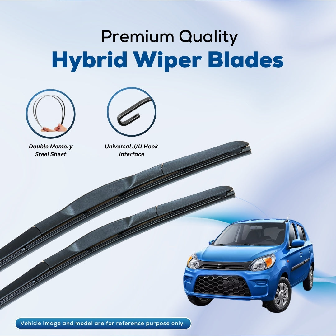 For  Alto/Alto K10 ELPIS® Premium Quality Hybrid Wiper Blades, DIY,