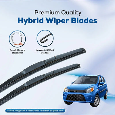 For  Alto/Alto K10 ELPIS® Premium Quality Hybrid Wiper Blades, DIY,