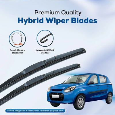 For Alto 800cc New ELPIS® Premium Quality Hybrid Wiper Blades, DIY