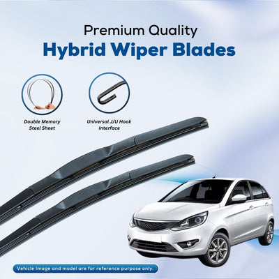 For TATA Bolt/Zest ELPIS® Premium Quality Hybrid Wiper Blades
