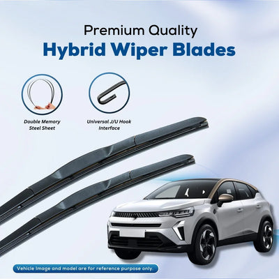 For Nissan/Renault Captur ELPIS® Premium Quality Hybrid Wiper Blades, DIY
