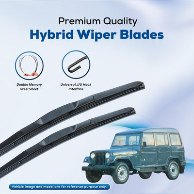 For M&M Armada/Marshall ELPIS® Premium Quality Hybrid Wiper Blades.