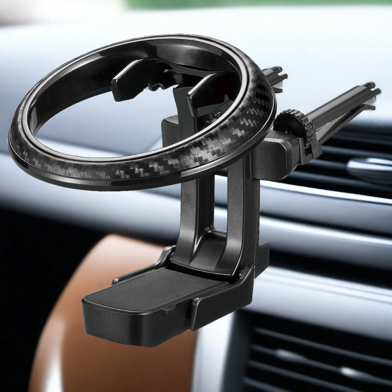 Car Drink Holder Carbon Fiber Finish - Elpis Auto