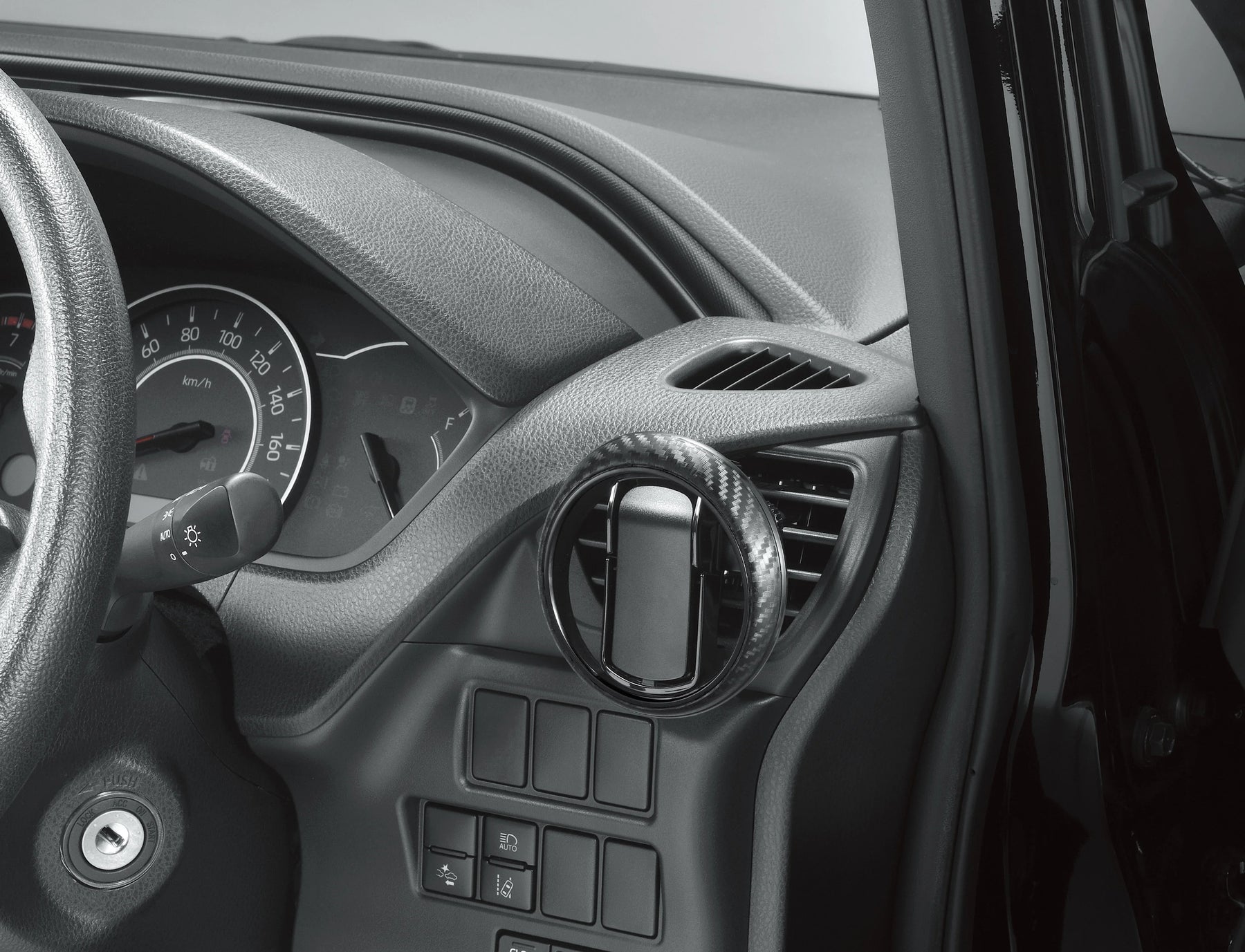 Car Drink Holder Carbon Fiber Finish - Elpis Auto