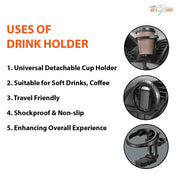 Car Drink Holder Carbon Fiber Finish - Elpis Auto