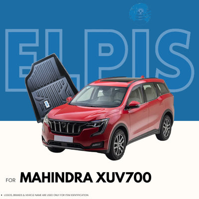 Suitable for Mahindra XUV700 2021 Onwards ,ELPIS® Premium Quality Car Floor Mat LLM.