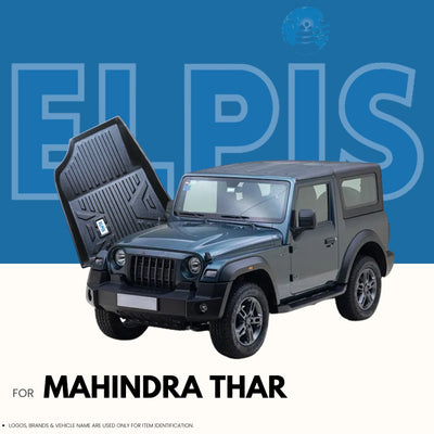 Suitable for Mahindra Thar 2020 Onwards ,ELPIS® Premium Quality Car Floor Mat LLM.