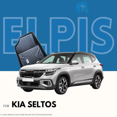Suitable for KIA Seltos 2023 Onwards ,ELPIS® Premium Quality Car Floor Mat LLM.