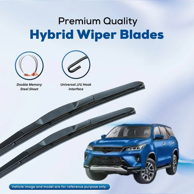For Toyota Fortuner ELPIS® Premium Quality Hybrid Wiper Blades, DIY