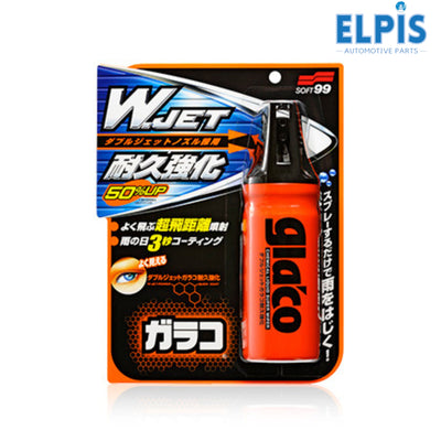 Soft99 Glaco W Jet Strong – 180ml | Water-Repellent Glass Coating for Cars