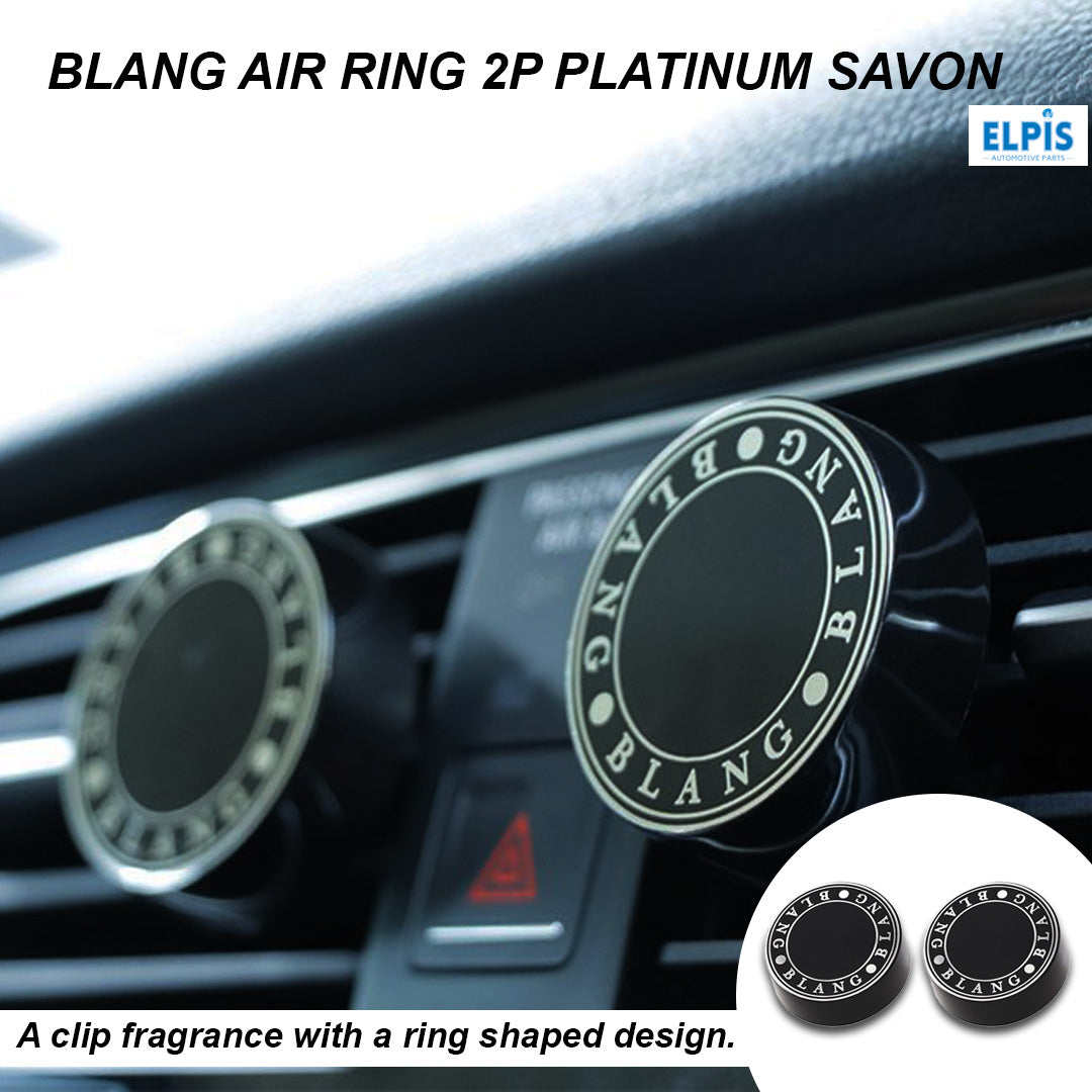 Blang Air Ring 2P Platinum Savon