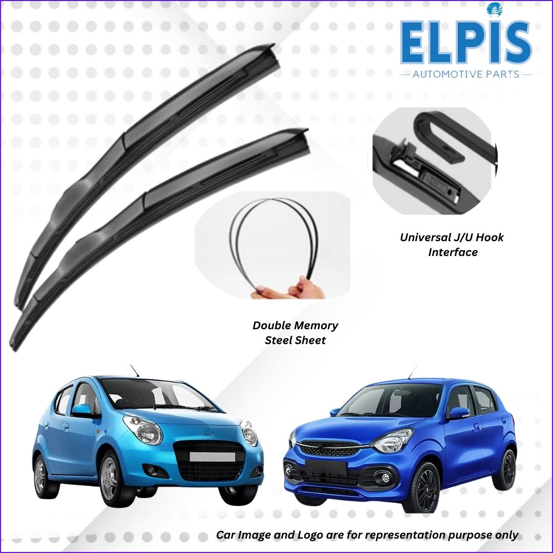 For A-Star Celerio ELPIS® Premium Quality Hybrid Wiper Blades, DIY - Elpis Auto