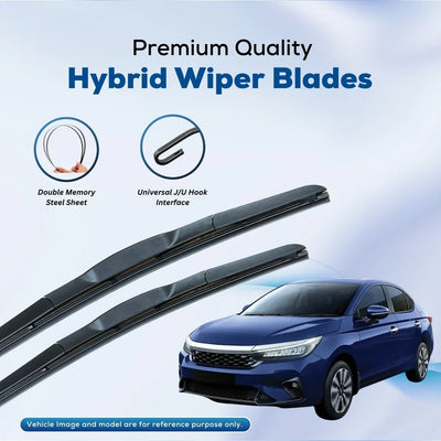 For Honda City(New) ELPIS® Premium Quality Hybrid Wiper Blades, DIY