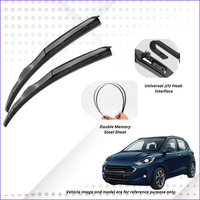 For Grand i10 Nios ELPIS® Premium Quality Hybrid Wiper Blades, DIY