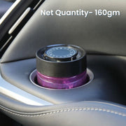 Carmate BLANG Gel Large Car Perfume – White Musk | Luxury Long-Lasting Gel Air Freshener & Deodorizer (160g)