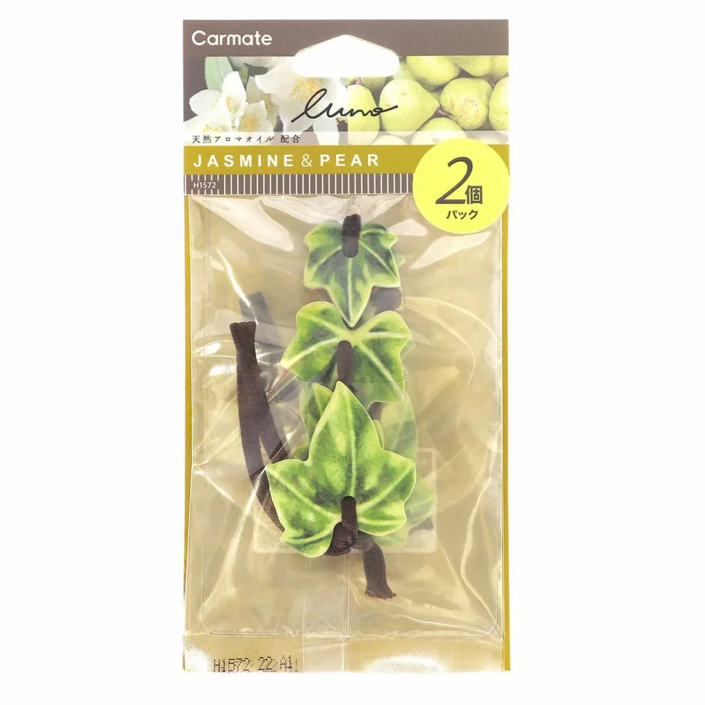 Paper-type hanging Luno Hanging Leaf Jasmine & Pear - Elpis Auto