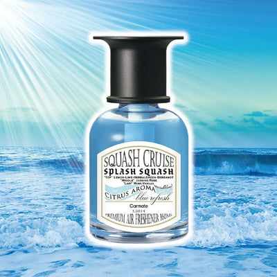 Carmate SQUASH CRUISE LIQUID SPLASH SQUASH, CAR PERFUME, SPLASH OF FRAGRANCE TO ENHANCE YOUR DRIVING COMFORT, LONG LASTING 160 ml