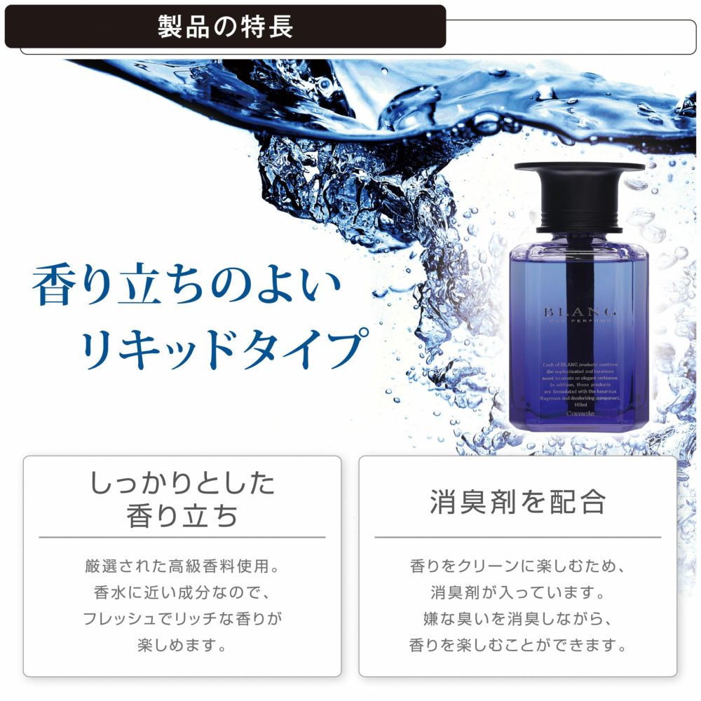 BLANG LIQUID EMOTIONAL BLUE AQUA CAR PERFUME - Elpis Auto