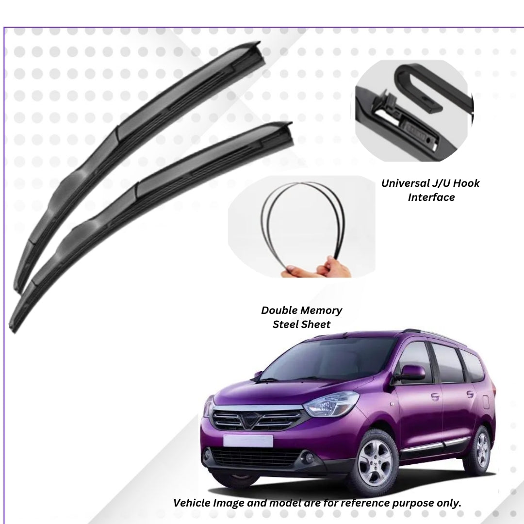 For Nissan/Renault Lodgy ELPIS® Premium Quality Hybrid Wiper Blades, DIY