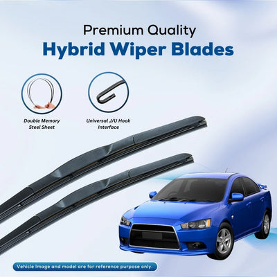For Mitsubishi Lancer ELPIS® Premium Quality Hybrid Wiper Blades, DIY
