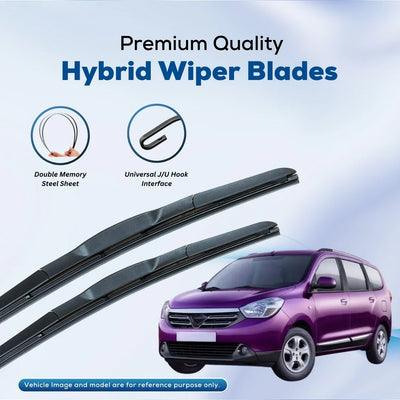 For Nissan/Renault Lodgy ELPIS® Premium Quality Hybrid Wiper Blades, DIY