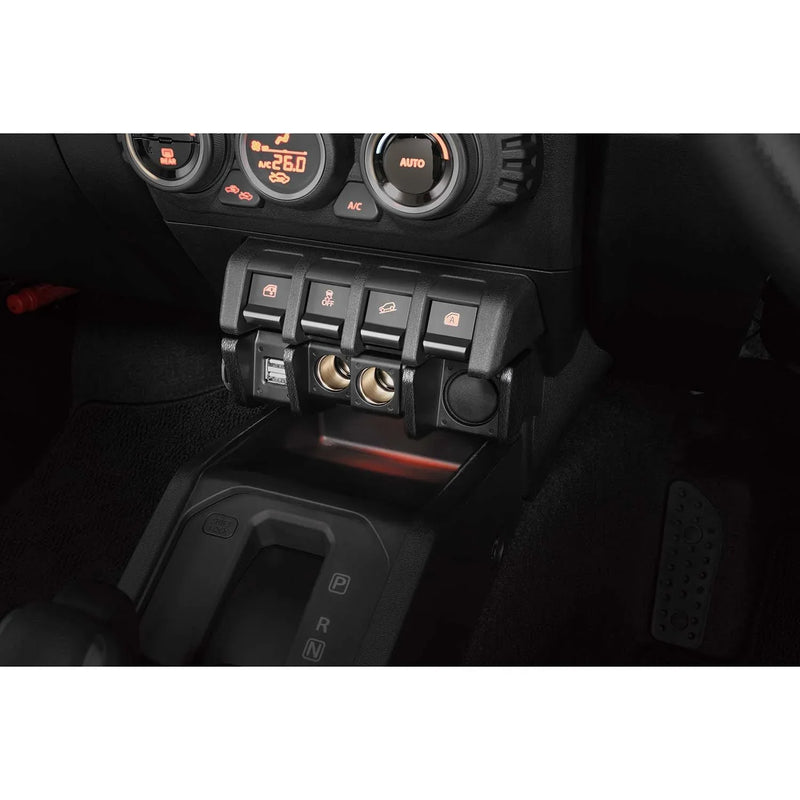 JIMNY- 2 Sockets + 2USB + High power Max Rating 3A- Downlight - Elpis Auto