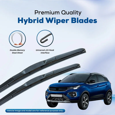 For TATA Nexon ELPIS® Premium Quality Hybrid Wiper Blades, DIY