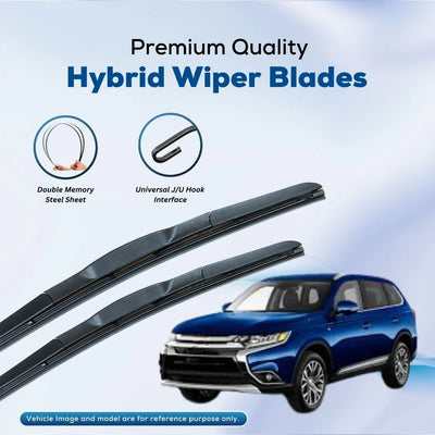 For Mitsubishi Outlander ELPIS® Premium Quality Hybrid Wiper Blades, DIY
