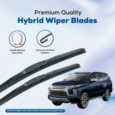 For Mitsubishi Pajero ELPIS® Premium Quality Hybrid Wiper Blades, DIY