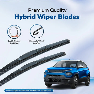 For TATA Punch ELPIS® Premium Quality Hybrid Wiper Blades, DIY