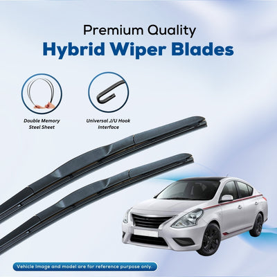 For Nissan/Renault Sunny/Scala ELPIS® Premium Quality Hybrid Wiper Blades.