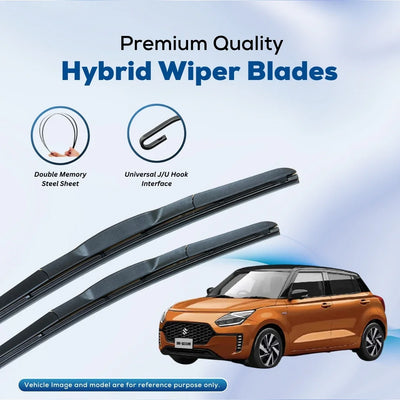 For Swift/Dzire ELPIS® Premium Quality Hybrid Wiper Blades, DIY