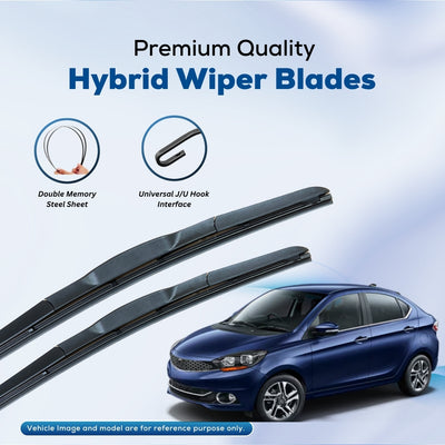 For TATA Tigor/Indica(New)/Indigo ELPIS® Premium Quality Hybrid Wiper Blades.