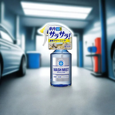WASH MIST Cleaner for Auto Interior - Multi-Surface Car Cleaning Spray for Dashboard, Seats, Upholstery, and More