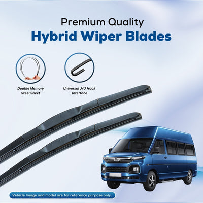 For TATA Winger ELPIS® Premium Quality Hybrid Wiper Blades.