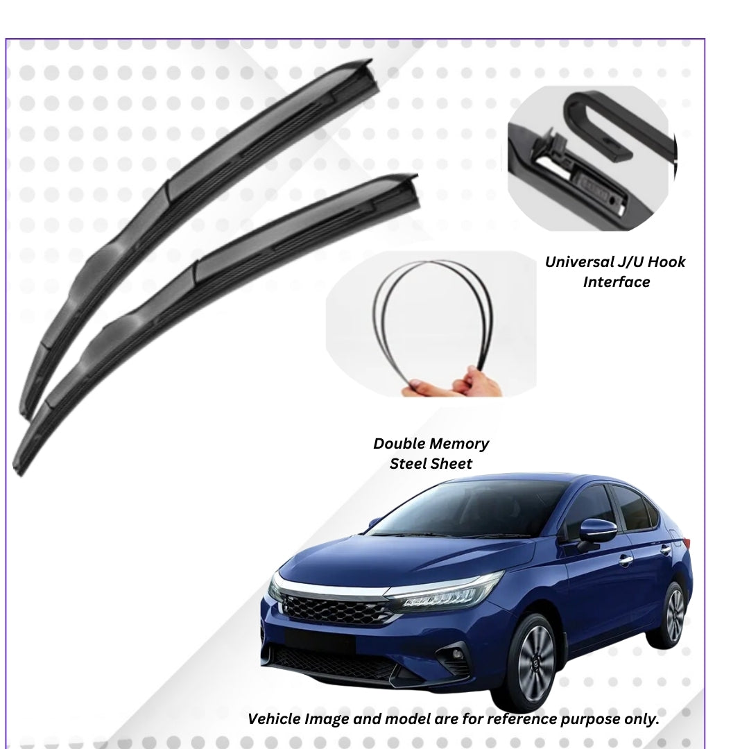 For Honda City(New) ELPIS® Premium Quality Hybrid Wiper Blades, DIY