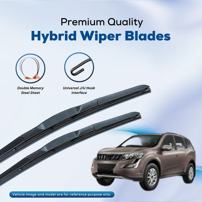 For M&M XUV 500/Xylo mHawk ELPIS® Premium Quality Hybrid Wiper Blades.