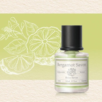 Carmate Bergamot Savon Relax Soap Car Air Freshener – 110ml Premium Japanese Deodorizer