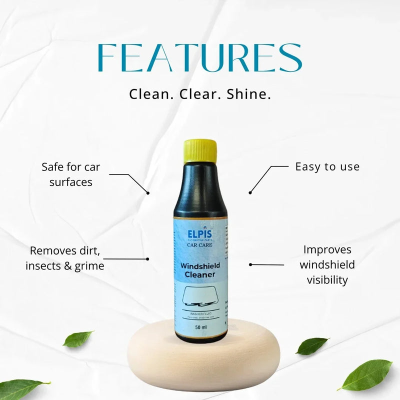 Elpis Windshield Cleaner 50ml | Car Washer Fluid
