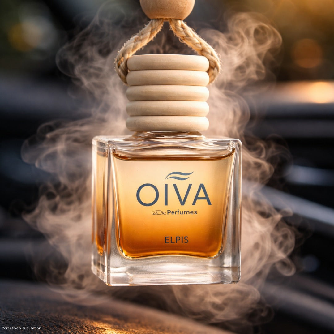 Elpis OIVA Classic Musk Car Perfume – A Calm, Timeless Blend of Citrus, Lavender & Musky Woods