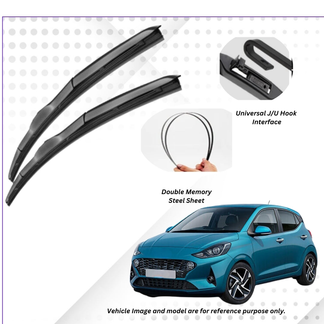 For Hyundai i10 ELPIS® Premium Quality Hybrid Wiper Blades, DIY