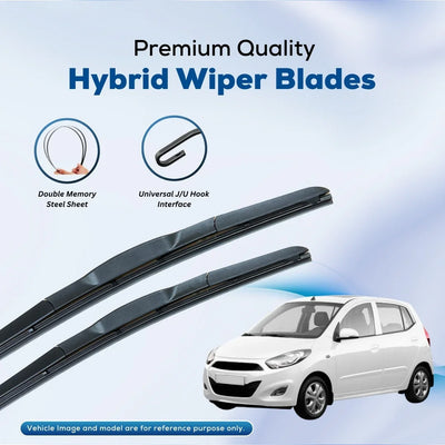For Hyundai i10 ELPIS® Premium Quality Hybrid Wiper Blades, DIY