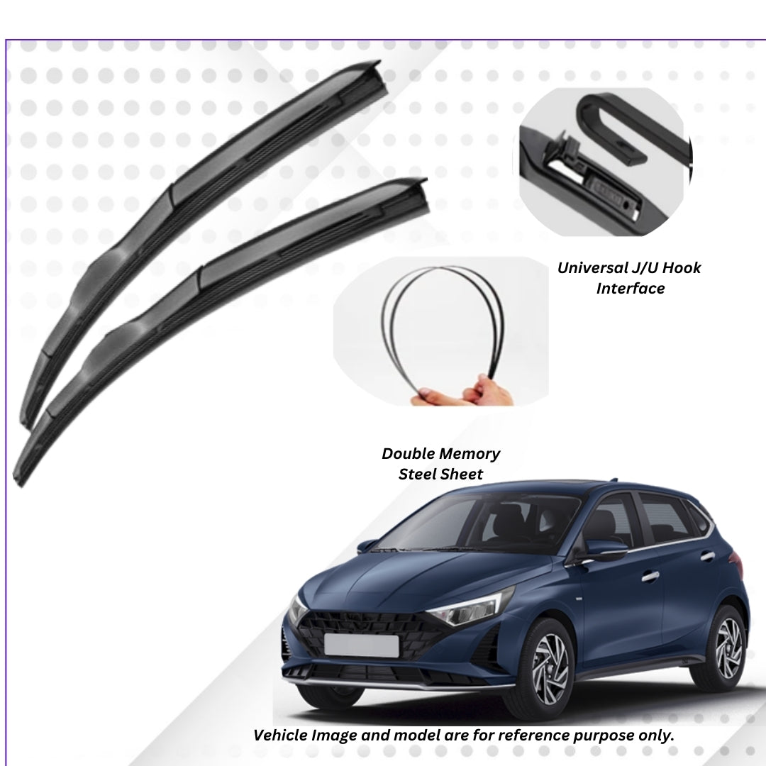 For Hyundai i20 ELPIS® Premium Quality Hybrid Wiper Blades, DIY