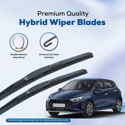 For Hyundai i20 ELPIS® Premium Quality Hybrid Wiper Blades, DIY