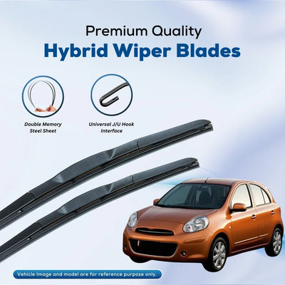 For  Nissan/Renault Micra ELPIS® Premium Quality Hybrid Wiper Blades, DIY
