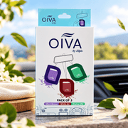 OIVA GEL CAR HANGING PERFUME 3P - MULTI FRAGRANCE(WHITE AIR, SILENT BREEZE, MARINE SILK)