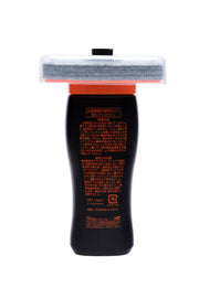 Back view of Glaco Glass Compound Roll On bottle showing Japanese usage instructions
