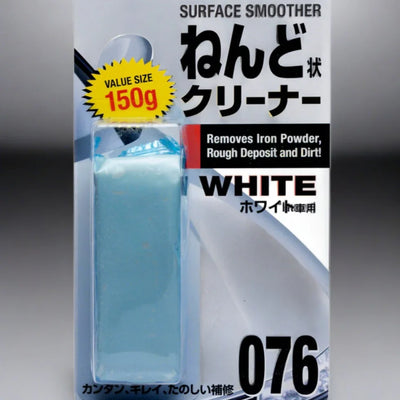 Soft99 Surface Smoother White - Premium Car Paint Cleaner and Smoothener, Removes Contaminants, Enhances Shine, 100g